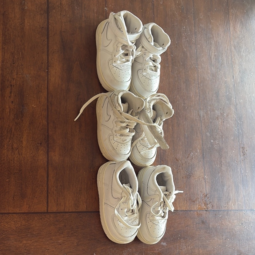 Baby Nike AF1 bundle size 5c/7c/7c